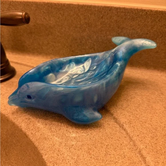 Blue Dolphin Soap Holder - Picture 3 of 3
